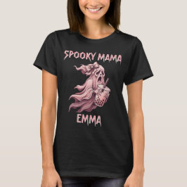 Camiseta Mama Coquete Espetacular Rosa Personalizada