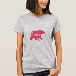 Camiseta Mama cor-de-rosa Carregamento