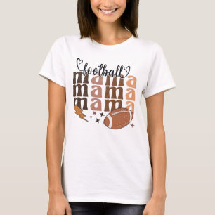 Camiseta Mama Cute Football Sports