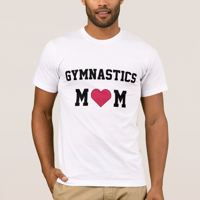 Camiseta Mamã da ginástica (Frente)