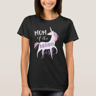 Camiseta Mamã da menina do aniversário
