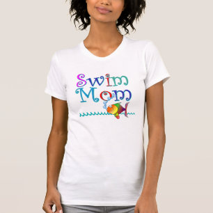 Camiseta Mamã da natação