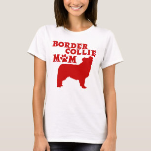 CAMISETA MAMÃ DE BORDER COLLIE