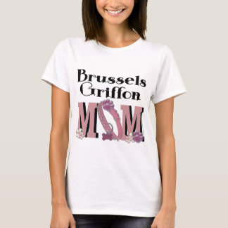 Camiseta MAMÃ de Bruxelas Griffon