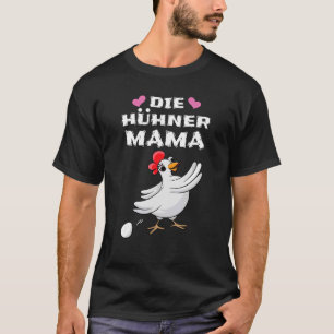 Camiseta Mama De Frango Para Um Guardião De Frango