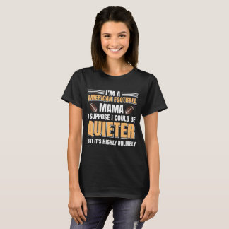 Camiseta Mama de futebol americano