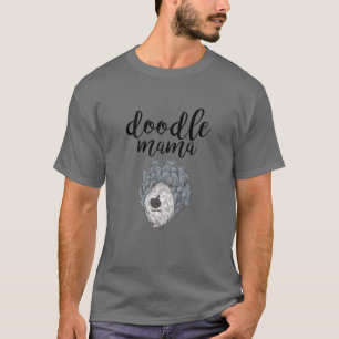 Camiseta Mama de Goldendoodle - Doodle Mamãe, Doodle Dote O