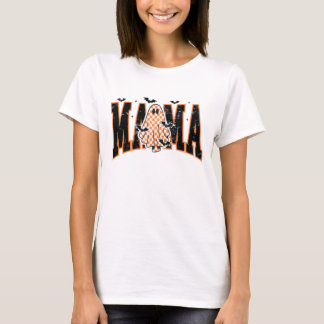 Camiseta "Mama" de Halloween - Gráfico Ghost e mor