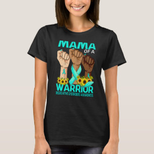 Camiseta Mama De Mão De Um Guerreiro Com Distúrbios Dissoci