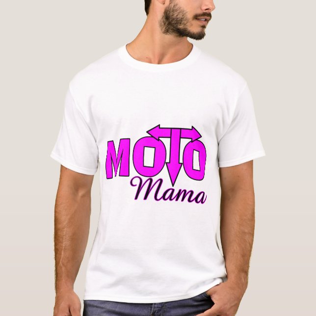 Camiseta Mama de Moto (Frente)