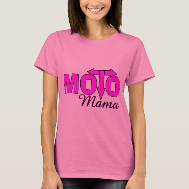 Camiseta Mama de Moto (Frente)