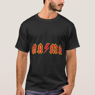 Camiseta Mama Detona Rock And Roll Dia das Mães Novas Mães