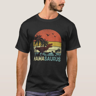 Camiseta Mama Dinossaur Mamasauro 2 Dois filhos