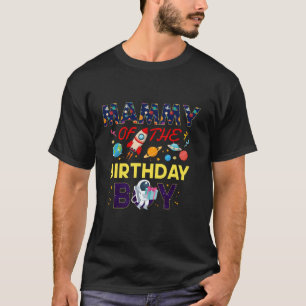 Camiseta Mamã do Astronauta Birthday Boy para Fami