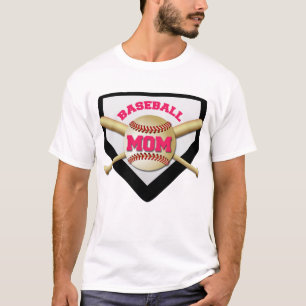 CAMISETA MAMÃ DO BASEBOL