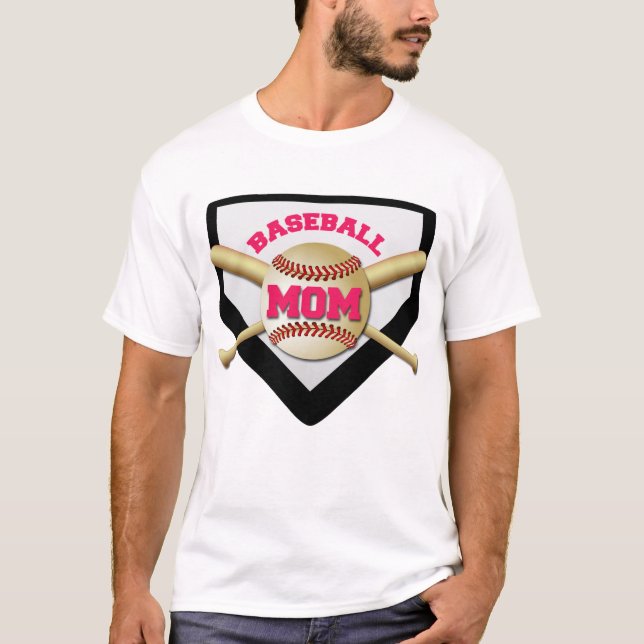 CAMISETA MAMÃ DO BASEBOL (Frente)