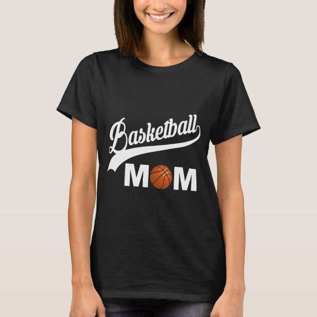 Camiseta Mamã do basquetebol (Frente)
