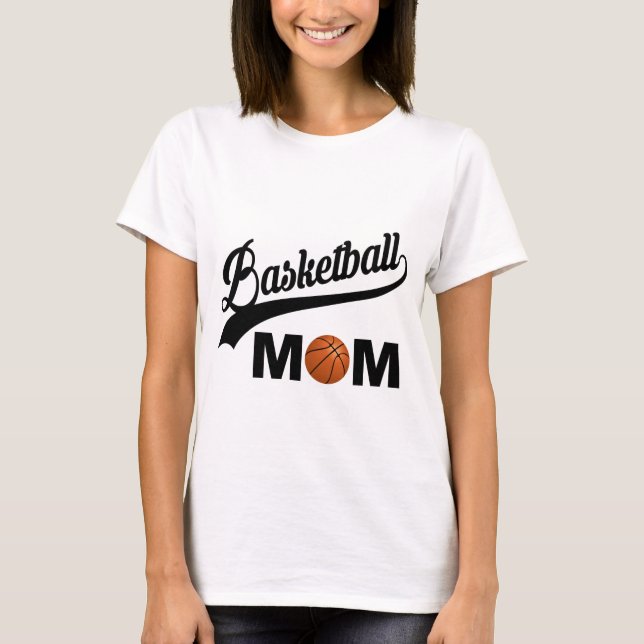 Camiseta Mamã do basquetebol (Frente)