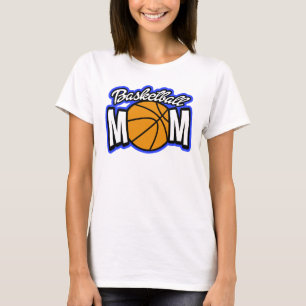 Camiseta Mamã do basquetebol engraçada e bonito