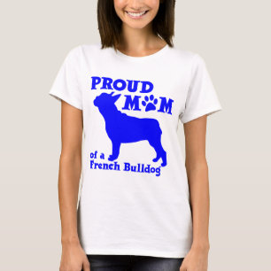 CAMISETA MAMÃ DO BULDOGUE FRANCÊS