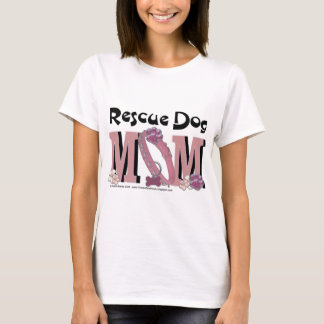 Camiseta MAMÃ do cão do salvamento
