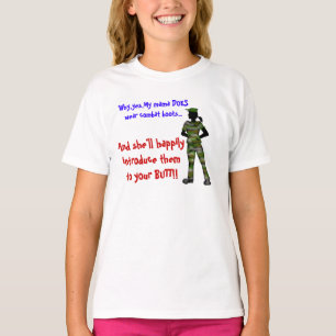 Camiseta mamã do combate
