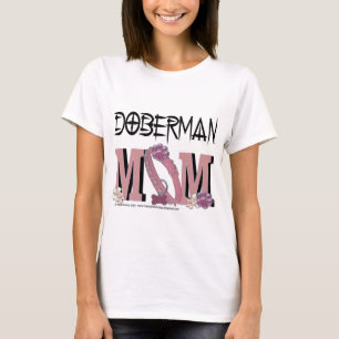 Camiseta MAMÃ do Doberman