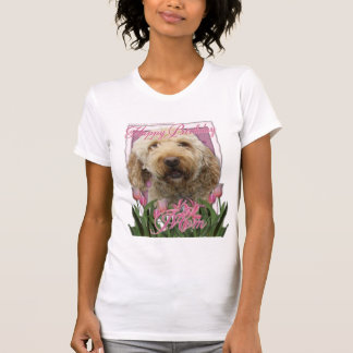 Camiseta Mamã do feliz aniversario - Goldendoodle