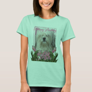 Camiseta Mamã do feliz aniversario - Lowchen