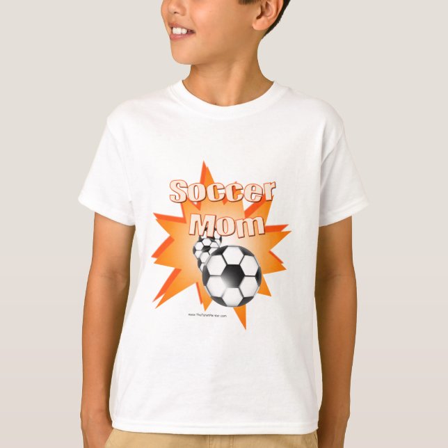 Camiseta Mamã do futebol (Frente)