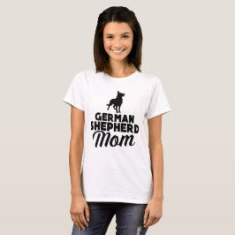 Camiseta Mamã do german shepherd