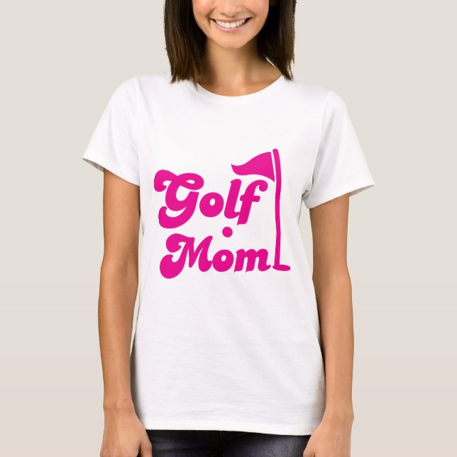 Camiseta Mamã do golfe (Frente)