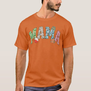 Camiseta Mama do Grande Peixe de Pescaria OFishAlly 1º Aniv