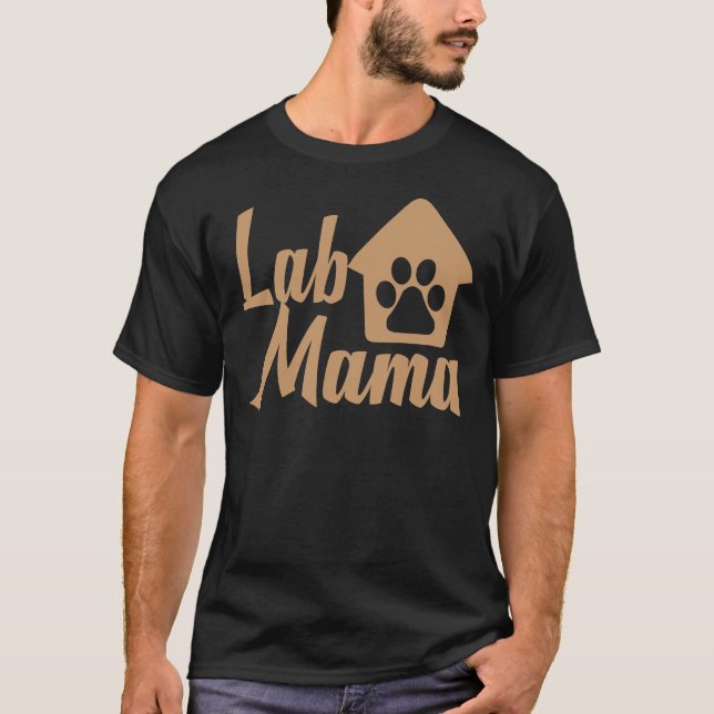 Camiseta Mama do laboratório (Frente)
