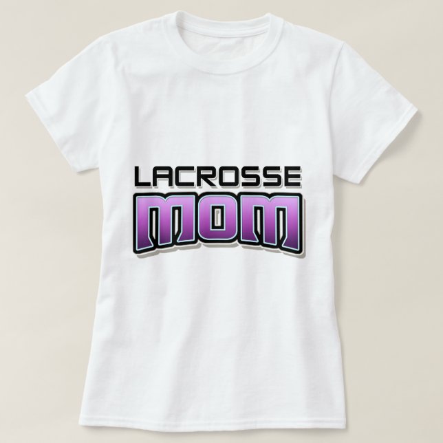 Camiseta MAMÃ do Lacrosse (Frente do Design)