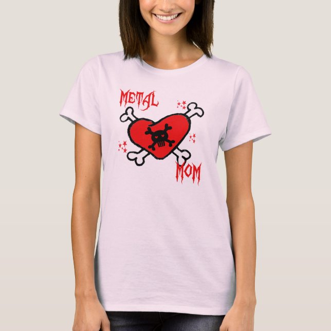 Camiseta Mamã do metal (Frente)