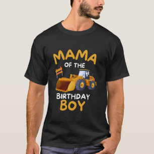 Camiseta MAMA do motorista de caminhonete de construção de