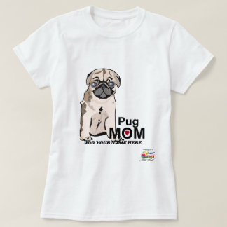 Camiseta MAMÃ do Pug