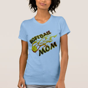 Camiseta Mamã do softball (chama) copy.png