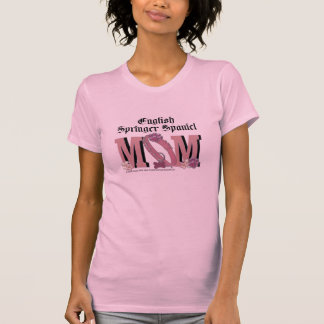Camiseta MAMÃ do Spaniel de Springer inglês
