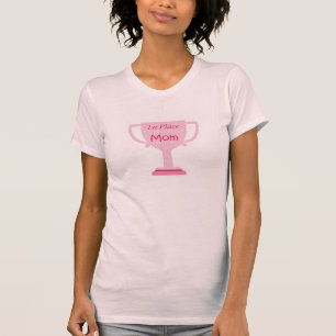 Camiseta Mamã do troféu - ø lugar!