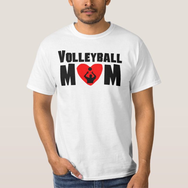 Camiseta Mamã do voleibol (Frente)