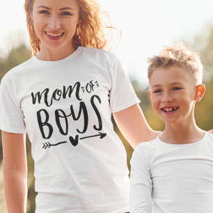 Camiseta Mamã dos meninos