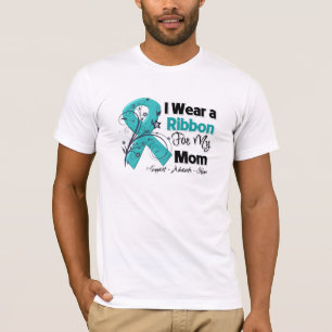 Camiseta Mamã - fita do câncer de ovário
