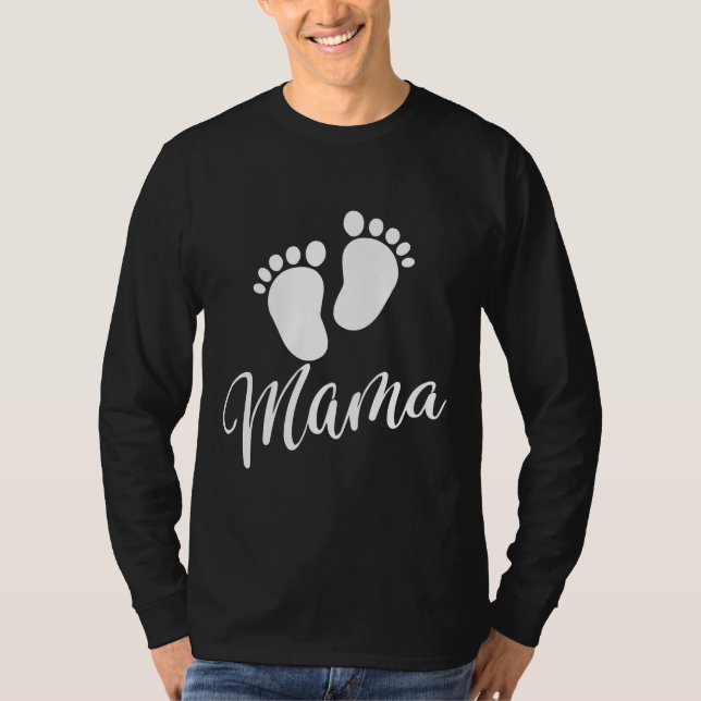 Camiseta Mama Foot For Madre Day (Frente)