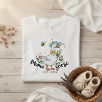 Mama Gansa Estética Feminina Fofa