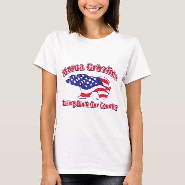 Camiseta Mama Grizzlies (Frente)
