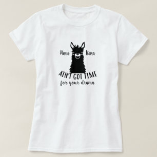 Camiseta Mama Lama Nenhum Drama T-shirt