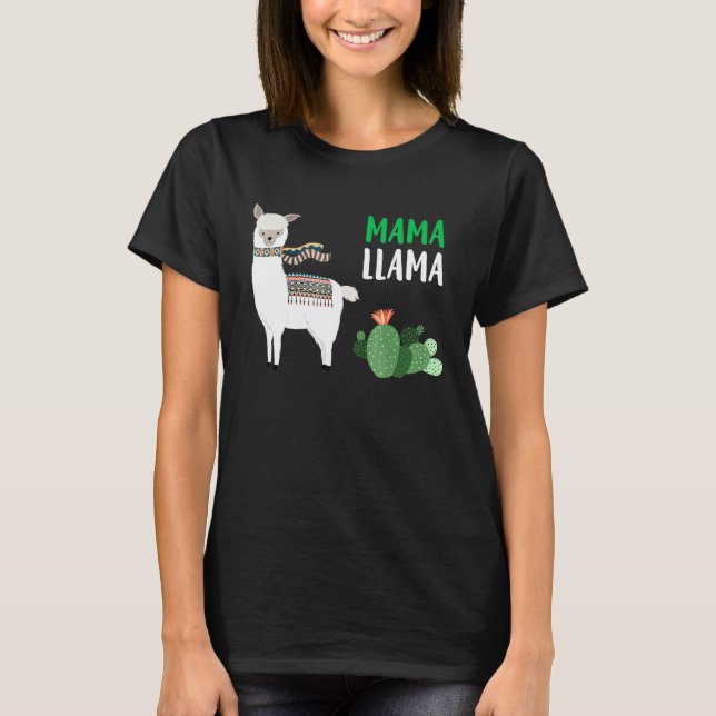 Camiseta Mama Lhama Alpaca (Frente)
