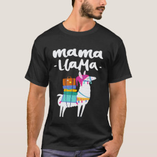 Camiseta Mama Lhama Eu Amo Lhama Lhama